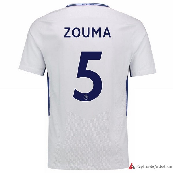 Camiseta Chelsea Segunda equipación Zouma 2017-2018